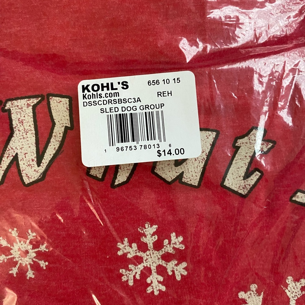 Christmas Disney T-shirt, brand new